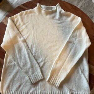 Cozy Cream Turtleneck Sweater